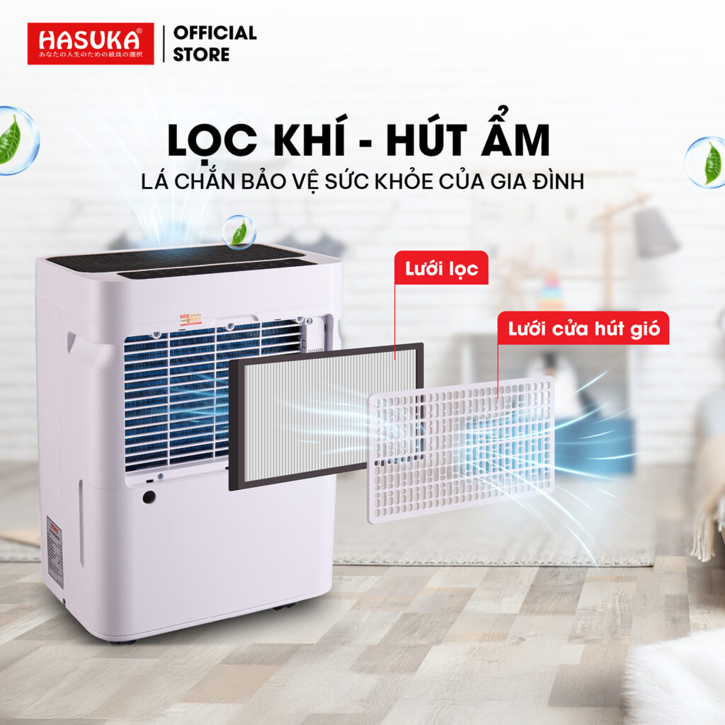 Lợi ích của máy hút ẩm không khí