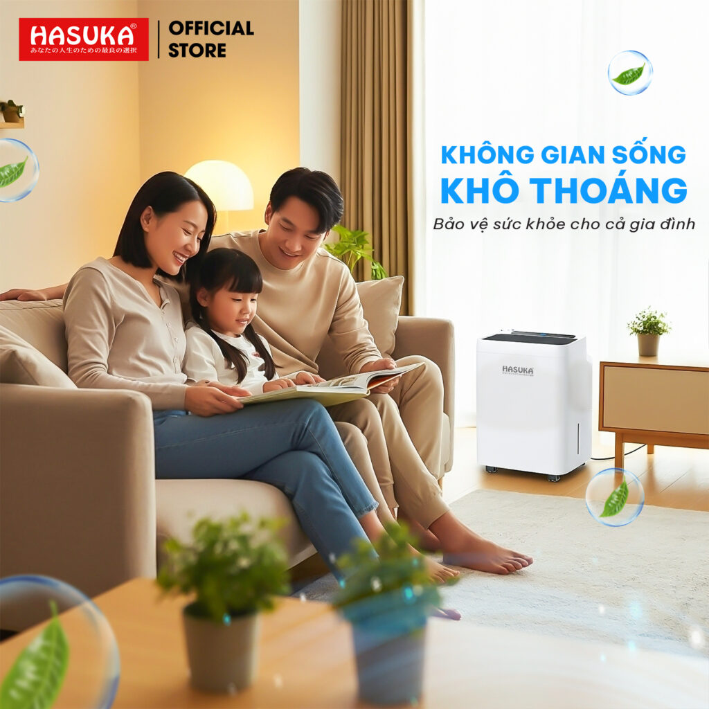 Lợi ích của máy hút ẩm không khí